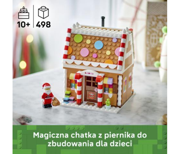 LEGO 40809 Świąteczna chatka z piernika - 1577946 - zdjęcie 5